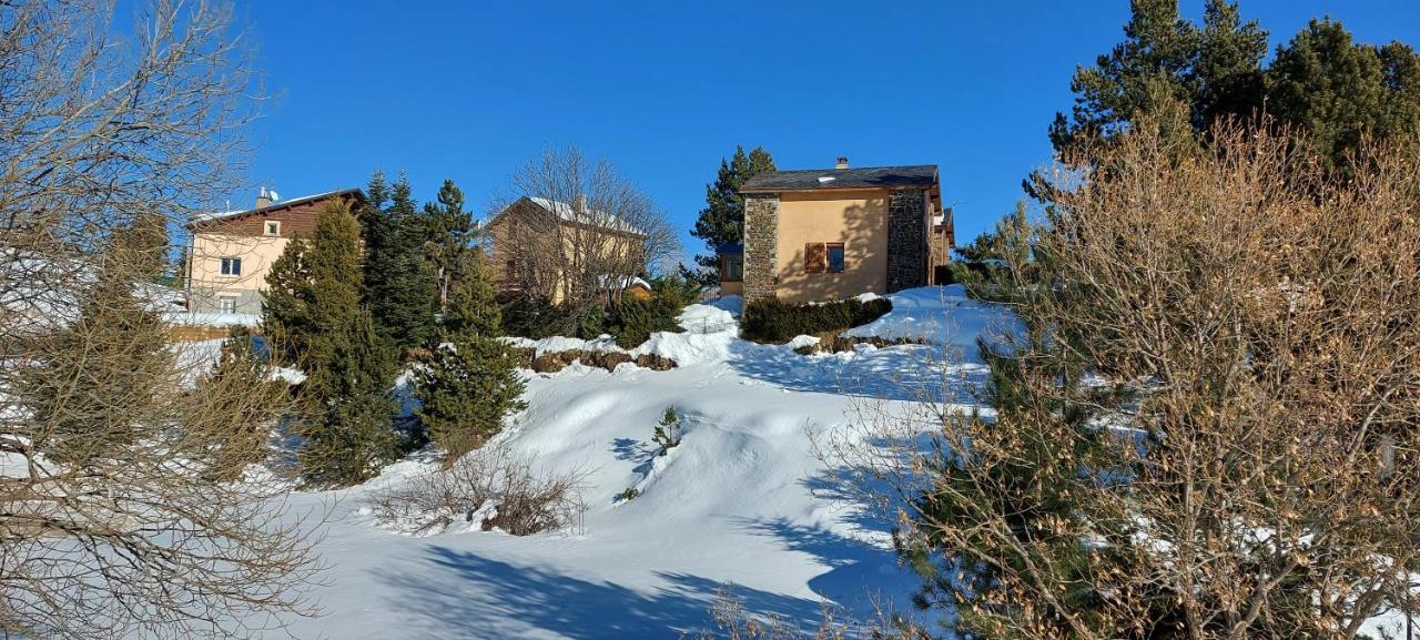 Residence Campredon - Decoration Typique - 25M2 De Terrasse Amenagee Plein Sud Avec Vue Panoramique - Internet - Jardin - Parking - Navette - Linge Et Menage En Options Payantes Font-Romeu-Odeillo-Via ภายนอก รูปภาพ