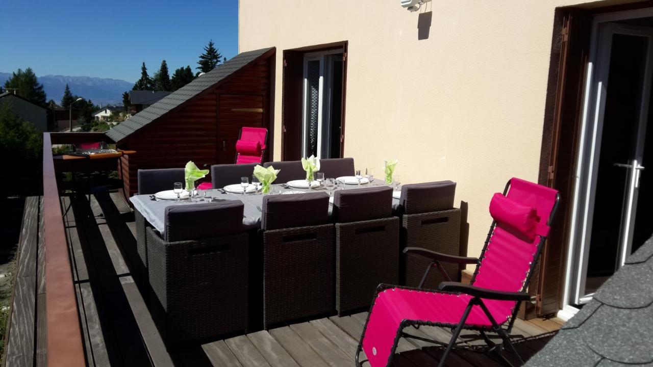 Residence Campredon - Decoration Typique - 25M2 De Terrasse Amenagee Plein Sud Avec Vue Panoramique - Internet - Jardin - Parking - Navette - Linge Et Menage En Options Payantes Font-Romeu-Odeillo-Via ภายนอก รูปภาพ