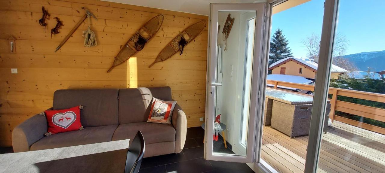 Residence Campredon - Decoration Typique - 25M2 De Terrasse Amenagee Plein Sud Avec Vue Panoramique - Internet - Jardin - Parking - Navette - Linge Et Menage En Options Payantes Font-Romeu-Odeillo-Via ภายนอก รูปภาพ